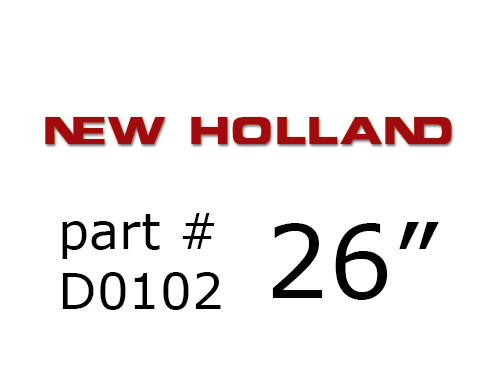 D0102 Decal, New Holland 26"