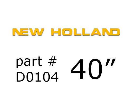 D0104 Decal, New Holland 40"