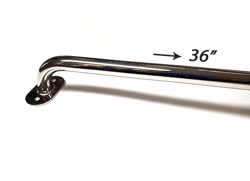 GrabHandle Grab Handle, 36", Stainless Polished