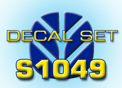 D1049S Decal Set