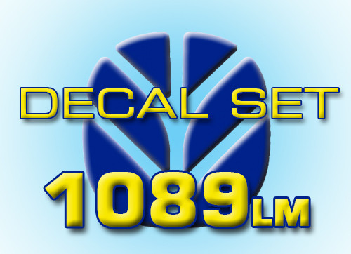 D1089LM Decal Set