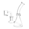 Glass Beaker w/ Quartz Banger Rig in Box - 5" / 14mm F