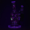 Pulsar Fruit Series Glow In The Dark Dab Rig Kit - 8" / 14mm F Peaches & Cream