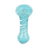Simple Twist Up Glass Spoon Pipe - 3" / Colors Vary