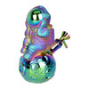Space Man On The Moon Glass Water Pipe - 6.75" / 14mm F / Colors Vary