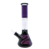 Infyniti Untamed Collection - 14" Full Color Beaker w/ 12-Arm Tree Perc Ice Pinch, Prints on Body & Bottom