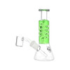 Pulsar Mini Glycerin Coil Beaker Dab Rig - 6"/14mm F/Colors Vary