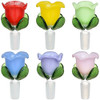 6CT SET - Colorful Roses Herb Slide - 14mm M