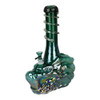 Iridescent Dragon Soft Glass Water Pipe | 14" | 14mm F | Colors Vary