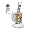Pulsar Greatest Hits Series Glow Dab Rig Kit - Cubez / 8" / 14mm F