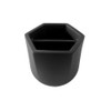 BRNT Malua - Concrete Storage Jar with Walnut Lid