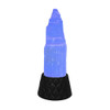 Selenite Crystal w/ Colour Changing LED  Quilted Pattern Base