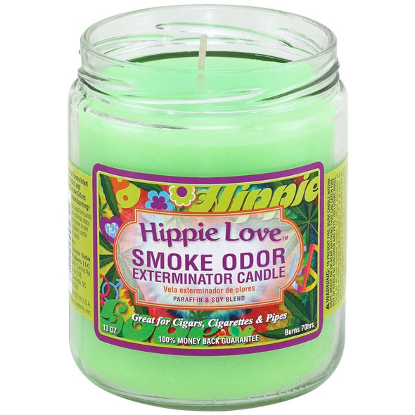 Smoke Odor - 13oz Candle - Hippie Love