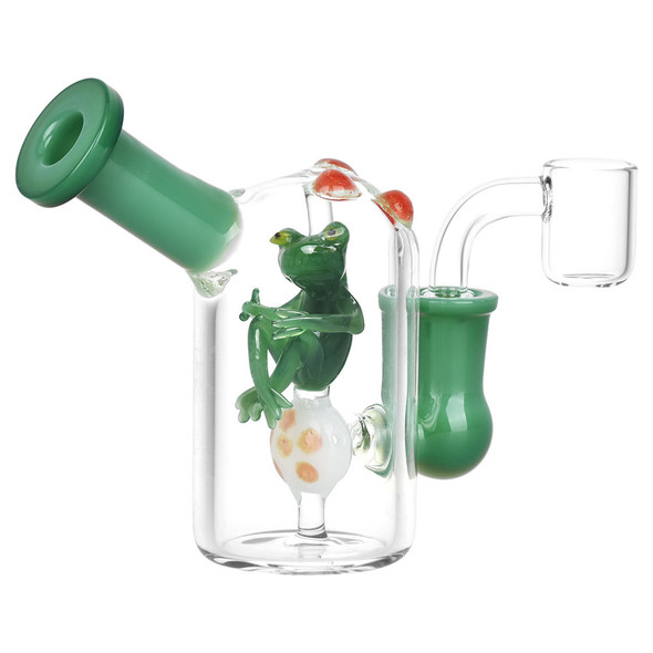 Fun Guy Frog Mini Dab Rig - 4.25" - 14mm F