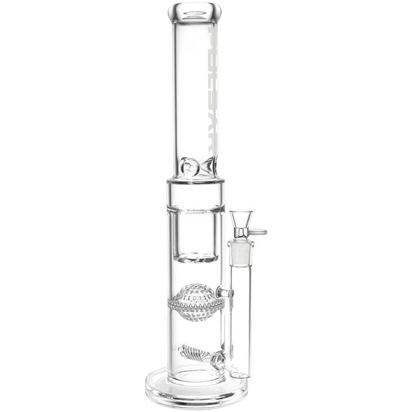 Pulsar Triple Treat Straight Tube Water Pipe - 17" / 19mm F