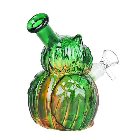 What A Hoot Glass Water Pipe - 5" / 14mm F Colors Vary