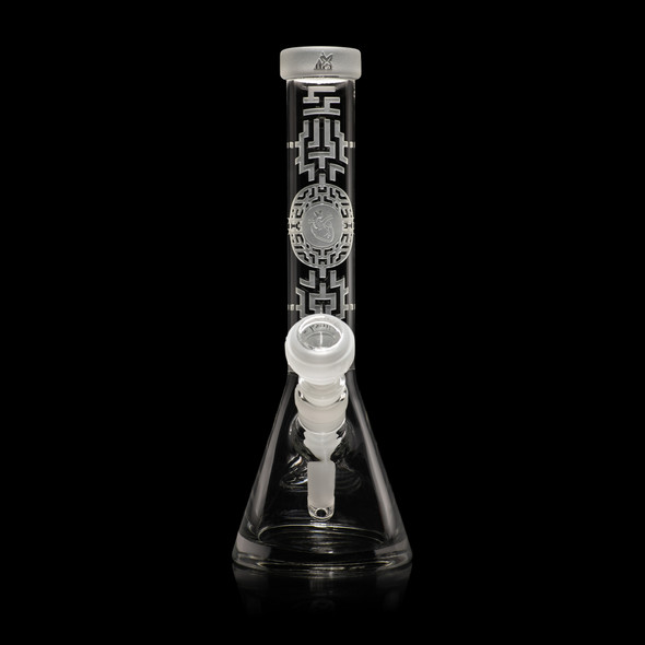 Milkyway Bio-Encryption Beaker Glass Water Pipe -  11.5" / 14mm F