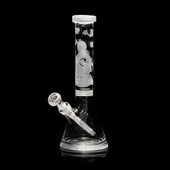 Milkyway Midnight Beaker 14" / Clear
