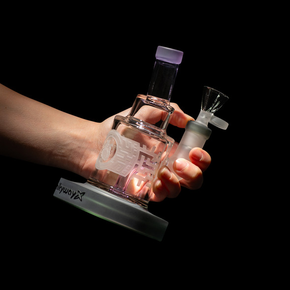 Milkyway Bio-Mark Pulse Dab Rig 6" Purple