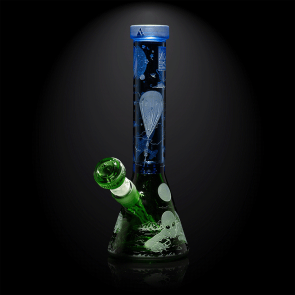 Milkyway Roswell 1947 10.5 Beaker Bong Light Blue