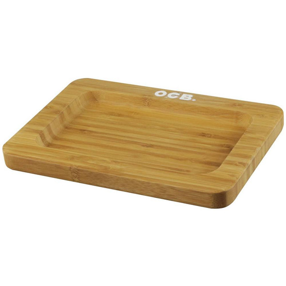OCB 9.75" x 7" Bamboo Rolling Tray