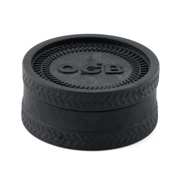 OCB 55mm Plant Composite Grinder 4 Colors /12PC DISPLAY