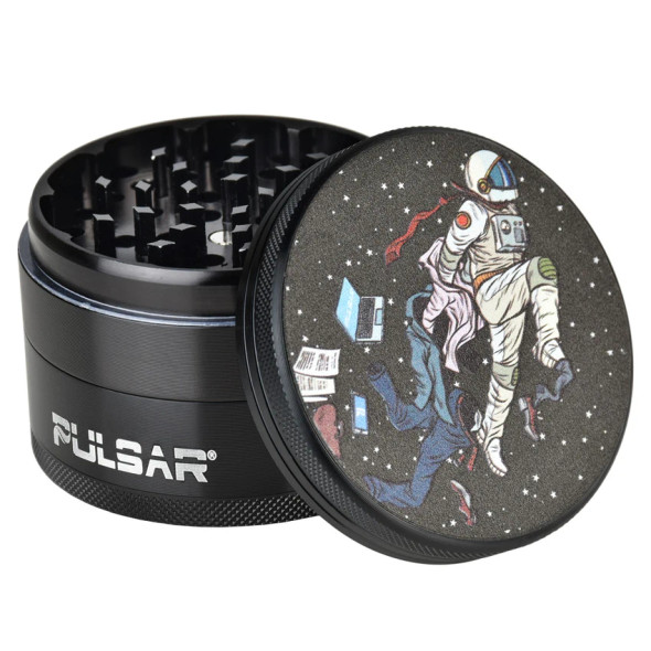 Pulsar Metal Grinder - 4pc / 2.5" Super Spaceman