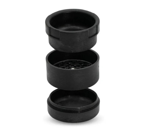Stache Products  Hemp Grynder - 3pc / 2.2" Black