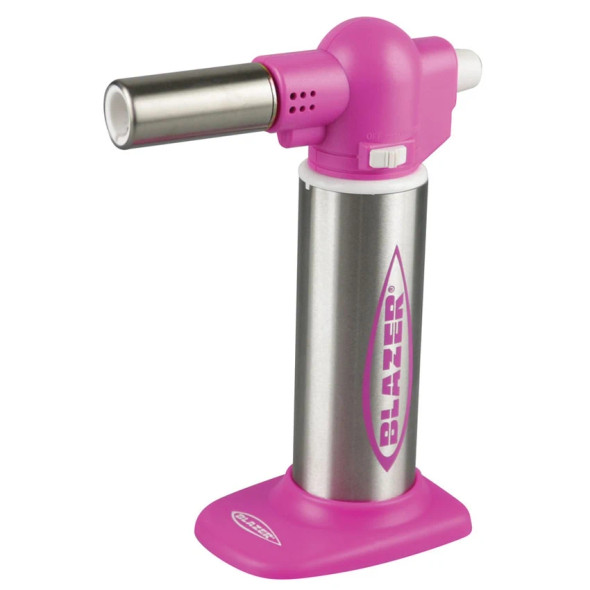 Blazer Big Buddy Torch Lighter - 7" Pink