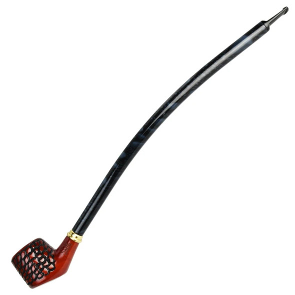 15" Engraved Pokey Style Rosewood Shire Pipe
