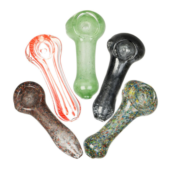 40PC BUNDLE - Mixed Style Spoon Pipe - 2.75" / Assorted
