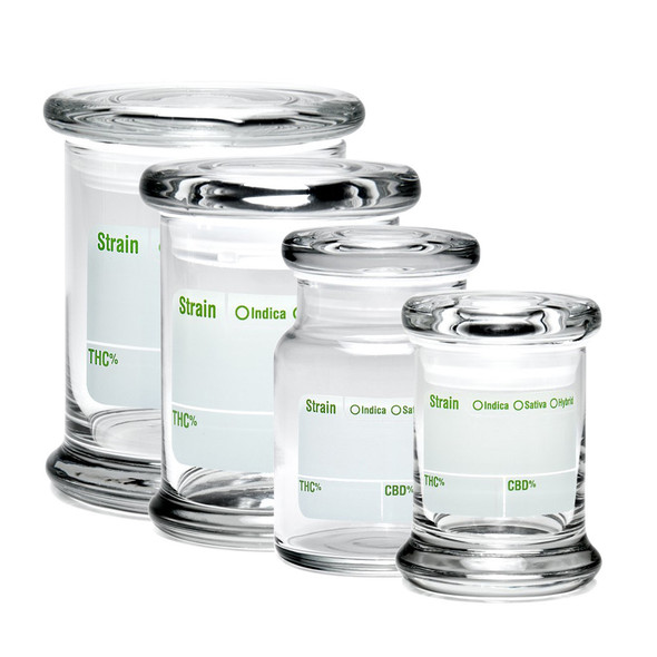 420 Science Pop Top Jar - Modern Write & Erase Medium