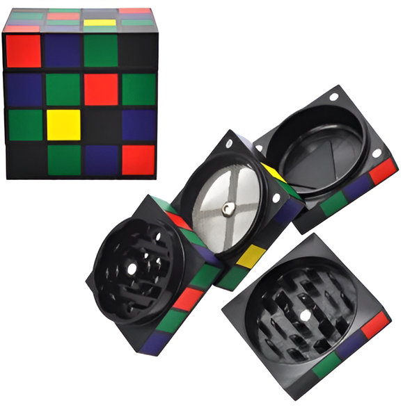 Infyniti 4-Piece Puzzle Cube Grinder 50mm x 50mm