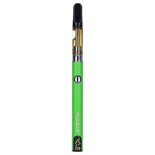 Pulsar Digital Display Slim VV Click Button 510 Battery w/ Preheat - 400mAh / Green