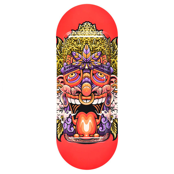Pulsar SK8Tray Metal Rolling Tray 7.25" x 19.75" - Kush Native
