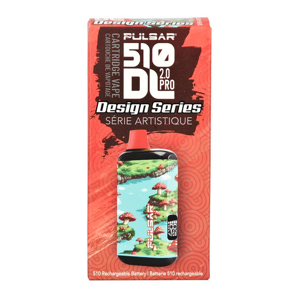 10CT DISPLAY - Pulsar 510 DL 2.0 PRO Design Series VV Vape Bar - 1000mAh / Assorted Designs