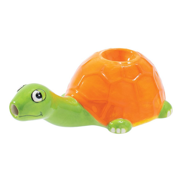 Wacky Bowlz Sea Turtle Ceramic Pipe | 4.5"