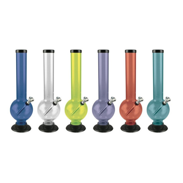 Bubble Acrylic Water Pipe - 12" / Colors Vary Bubble Acrylic Water Pipe - 12" / Colors Vary