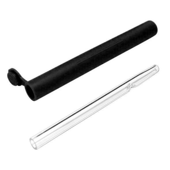 StrawSkin - Vapor Straw & Silicone Container Display of 25 - Black