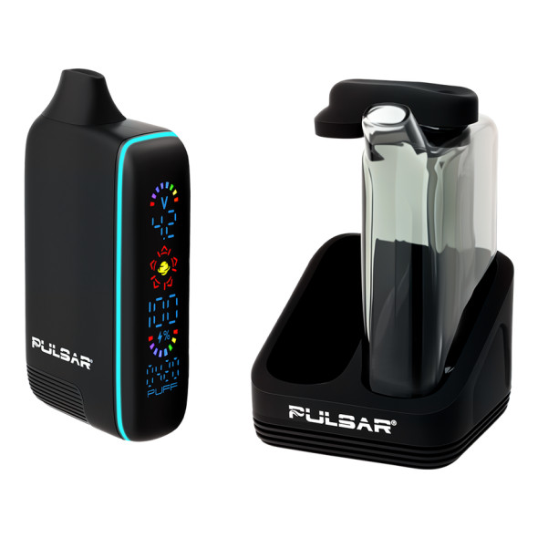 Pulsar DL 5.0 Bubbler Kit w/ Wax Atomizer - Black