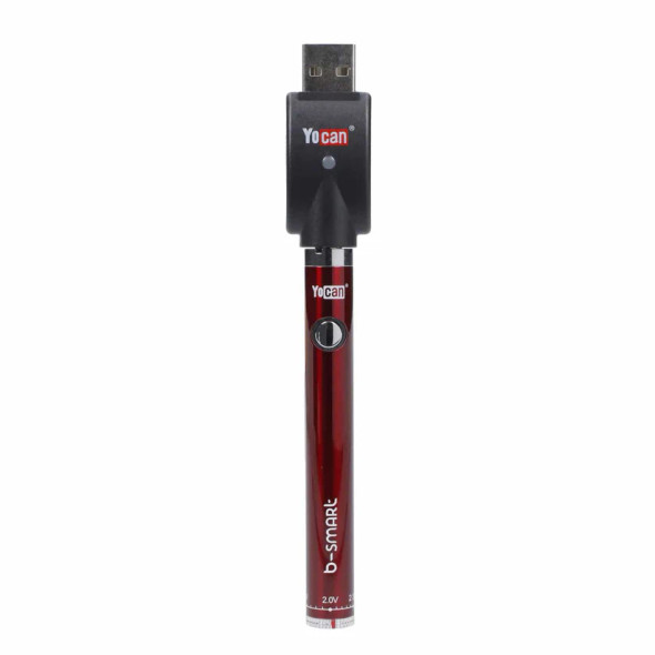 Yocan b-smart 350mAh Twist Style Battery w/ Charger Red