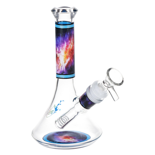 Pulsar Design Series Beaker Glass Water Pipe - Nebular / 6.75" / 14mm F