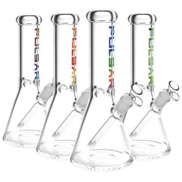 Pulsar Illustrious 12" Beaker Glass Water Pipe - 14mm F / Colors Vary