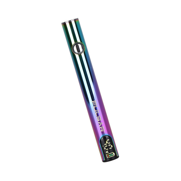 Pulsar Digital Display Slim VV Click Button 510 Battery w/ Preheat - 400mAh / Rainbow