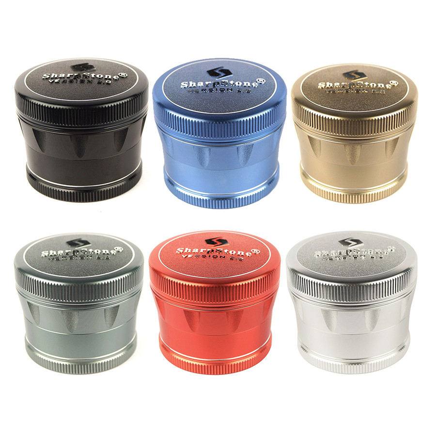 2.2" 4-Piece V2 Grinder by SharpStone