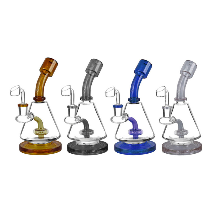 8" Lab Flask Dab Rig by Pulsar