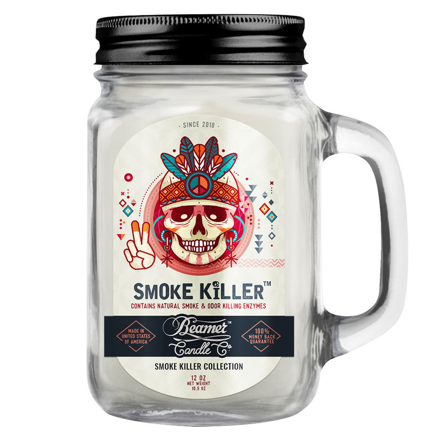 12oz Smoke Killer Mason Jar Candle by Beamer