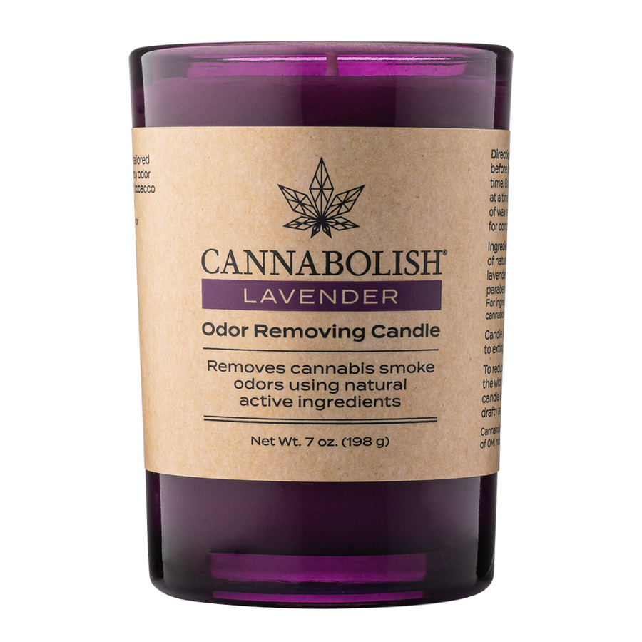 Lavender Cannabolish Candle