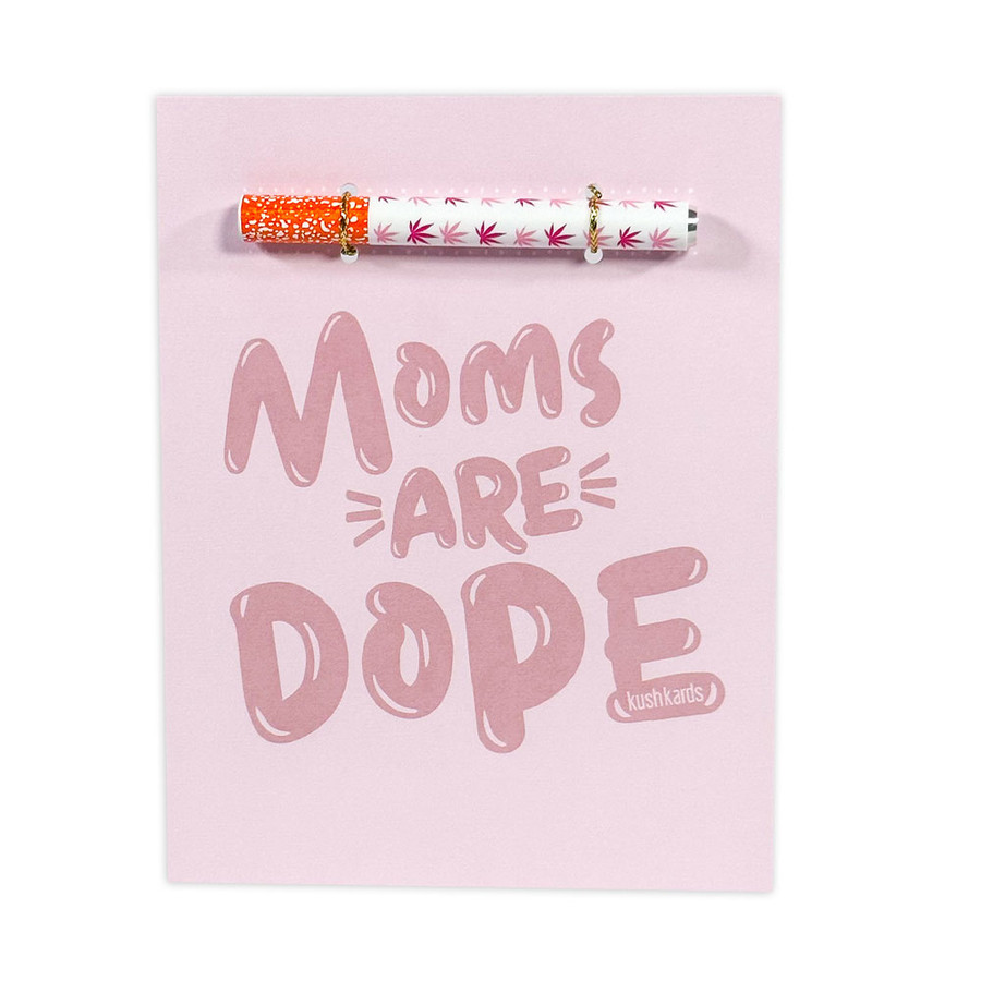 KushKards One Hitter Card - Moms are Dope