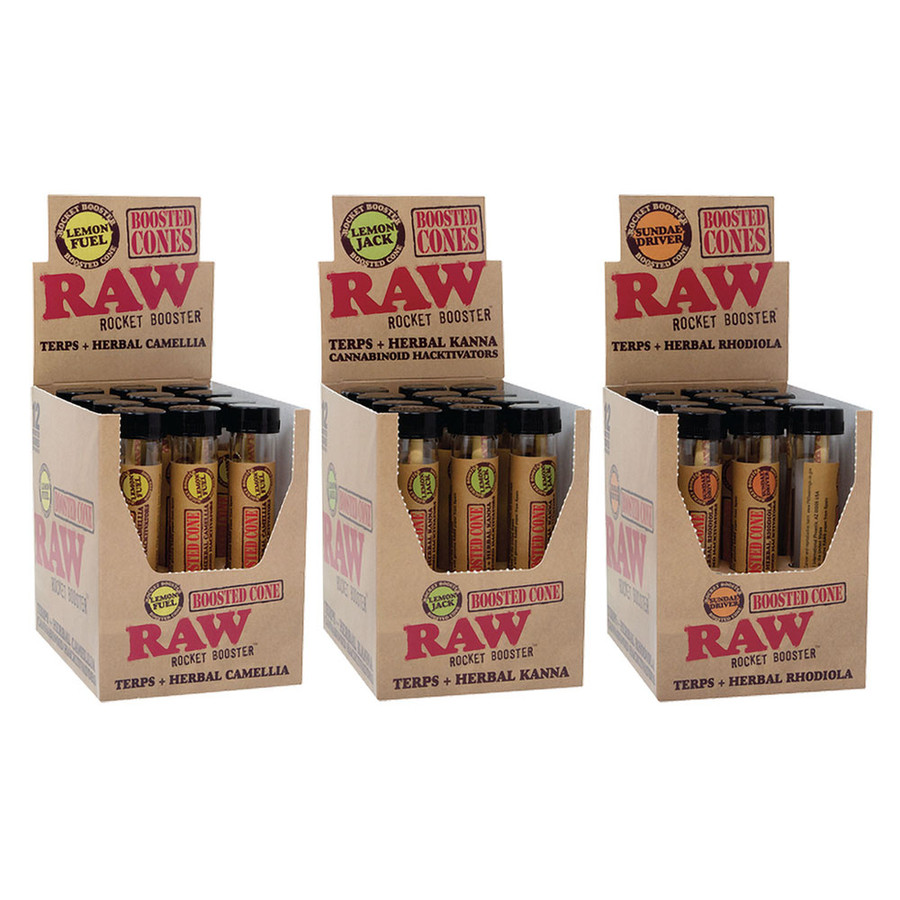 RAW Rocket Booster Terpenes Cones